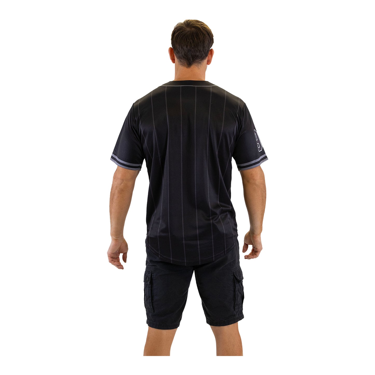Blues Adult Blackout Baseball Shirt