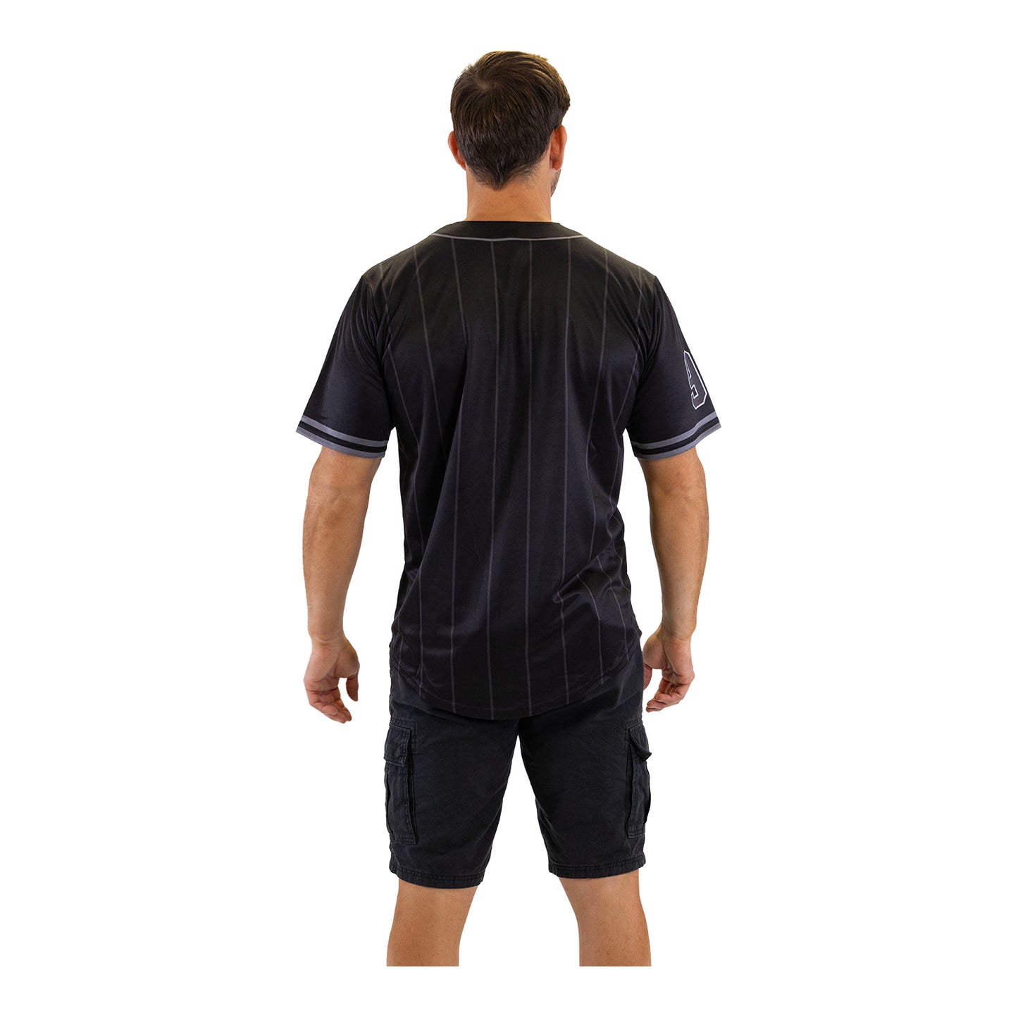 Crusaders Adult Blackout Baseball Shirt