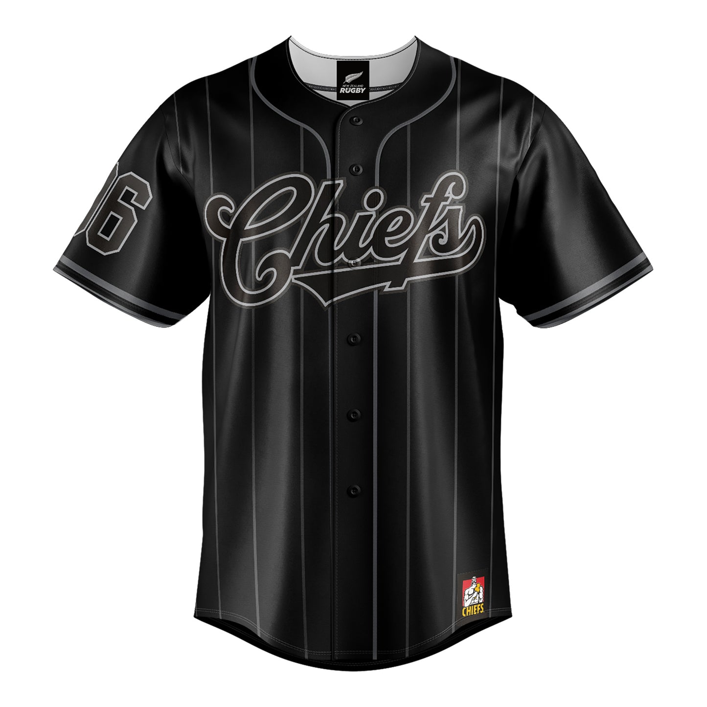 Chiefs Adult Blackout Baseball Shirt