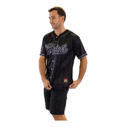Chiefs Adult Blackout Baseball Shirt