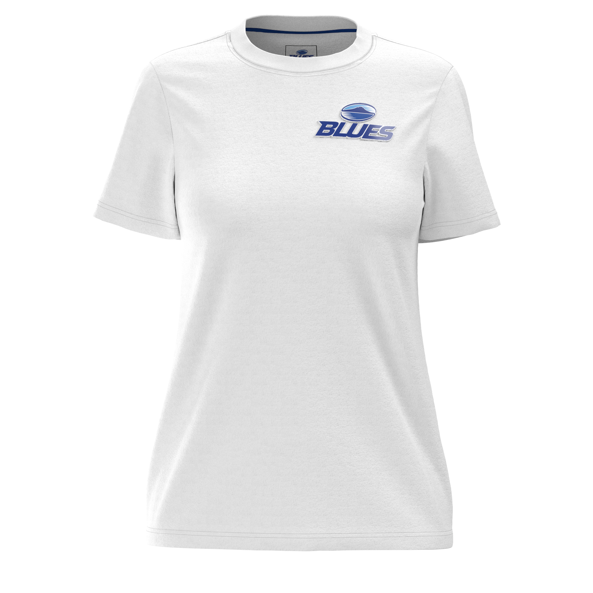 Blues Ladies Slogan Cotton Tee