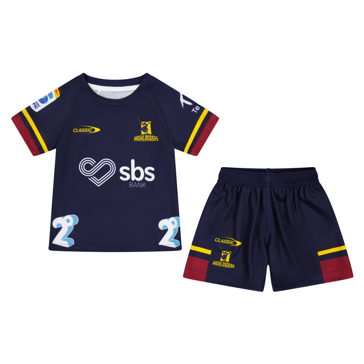 Highlanders Infant Replica Jersey Set Home