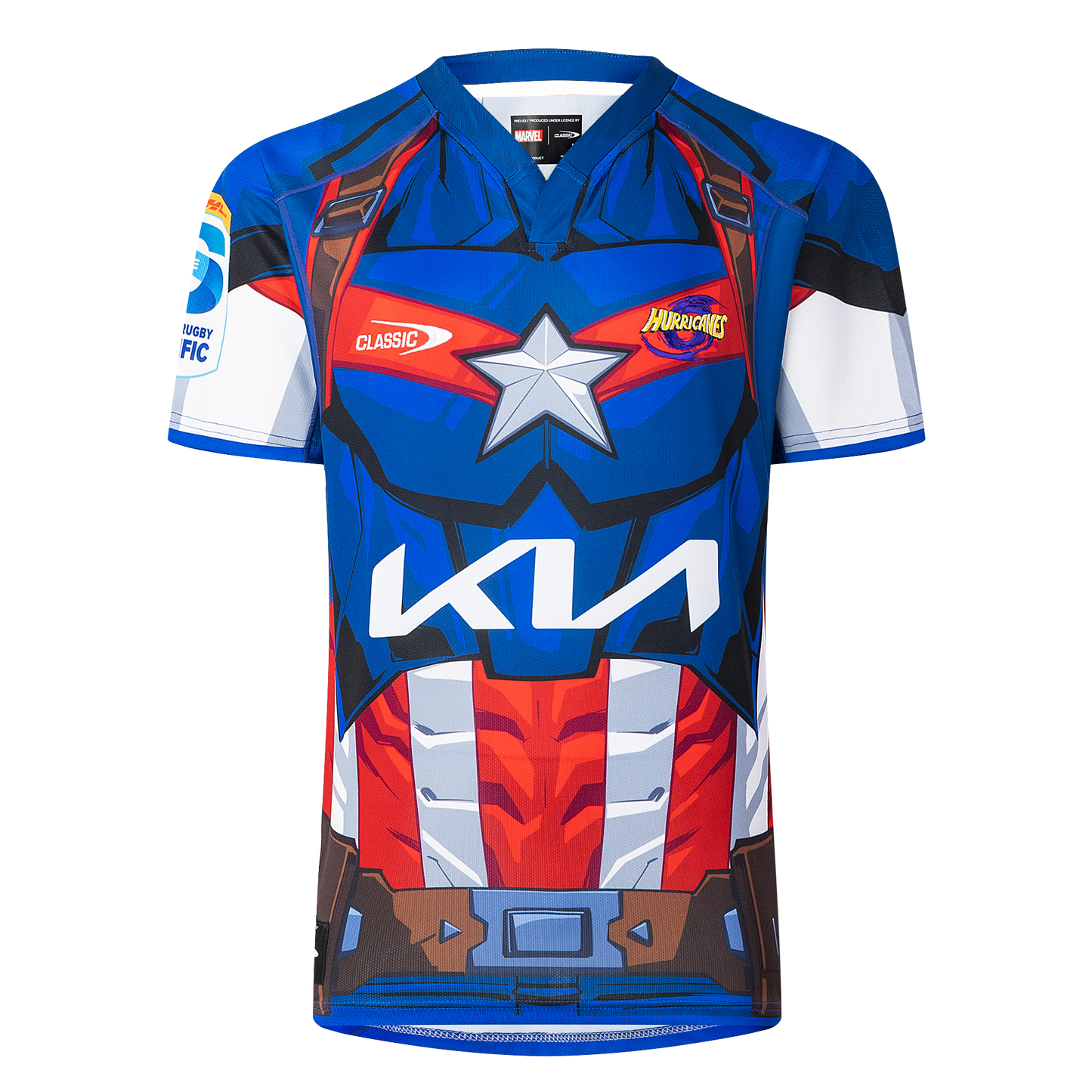 Hurricanes Mens Captain America Replica Jersey